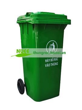 Thùng rác nhựa HDPE 120 lít